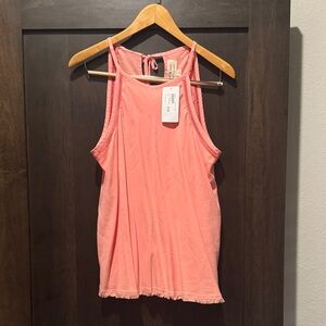 Cloth & Stone Coral Tank Top